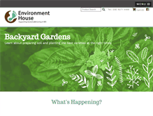 Tablet Screenshot of envirohouse.org.au